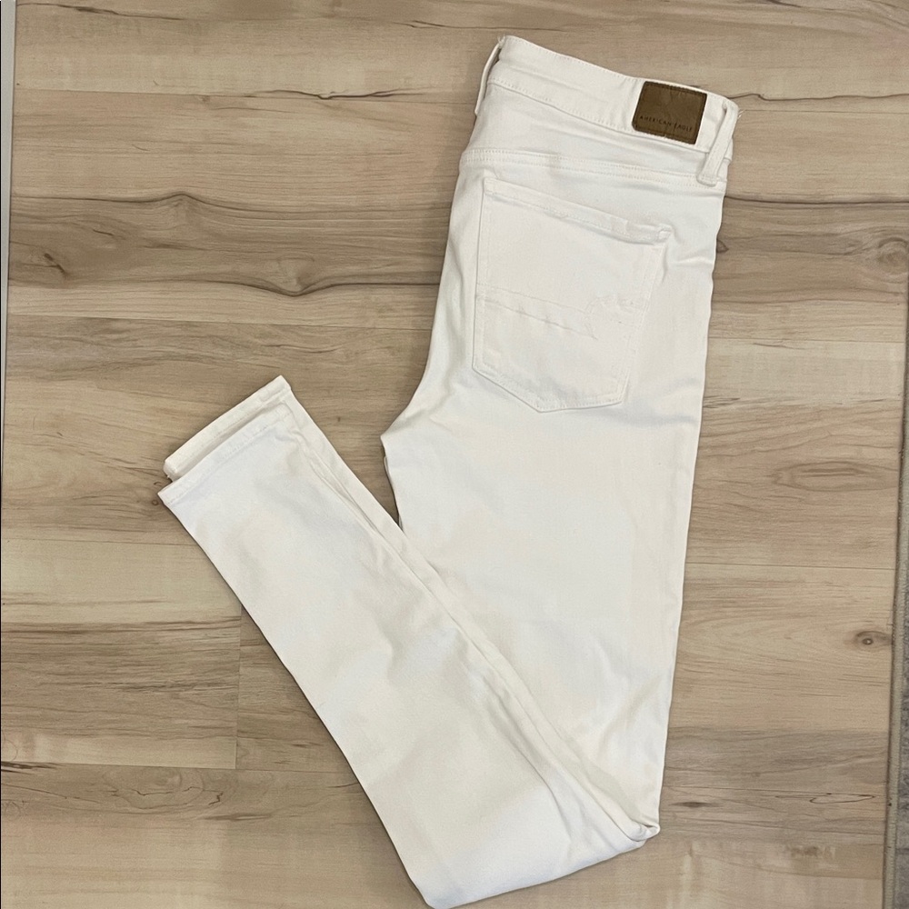 American Eagle Next Level  Stretch High Rise Jeggings Size 8 Extra Long